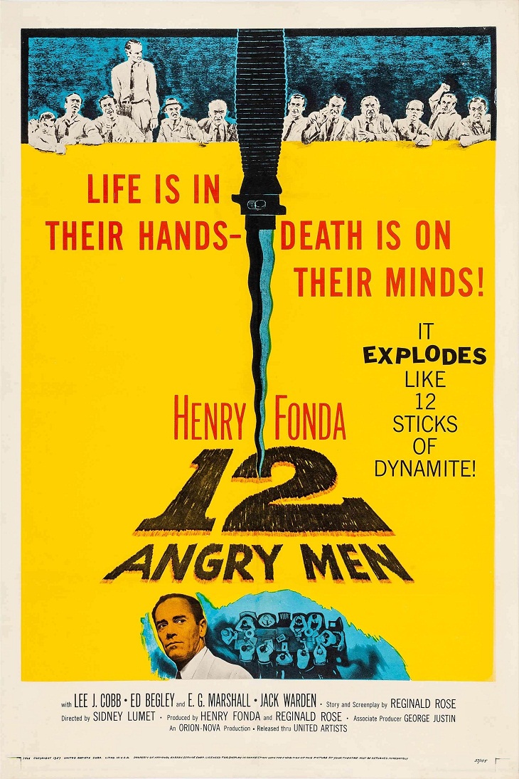  Classic Movie Posters, 12 Angry Men