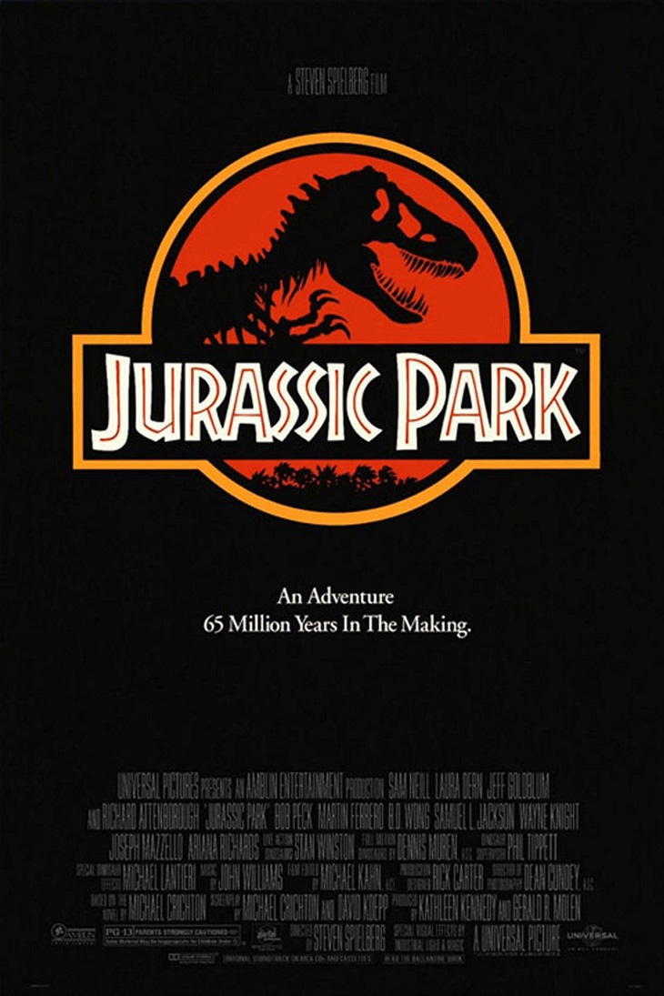  Classic Movie Posters, Jurassic Park
