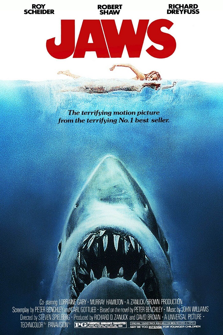  Classic Movie Posters, Jaws 