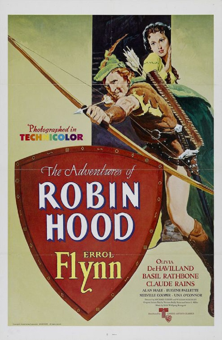  Classic Movie Posters, The Adventures of Robin Hood