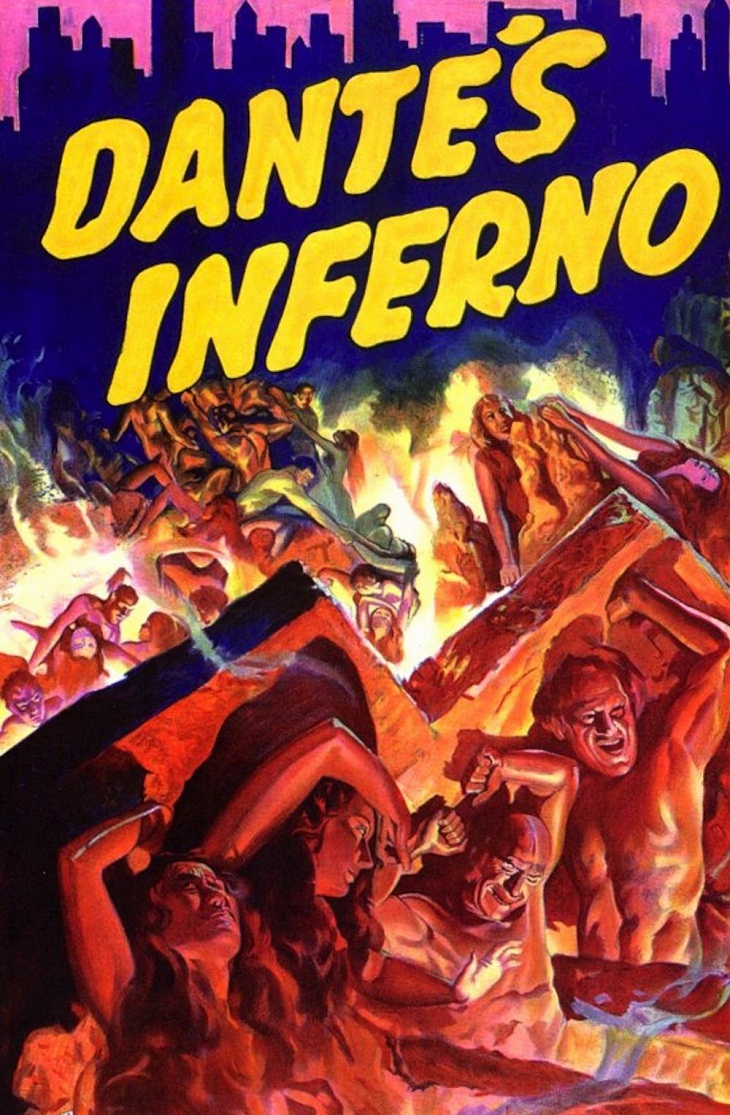  Classic Movie Posters, Dante’s Inferno