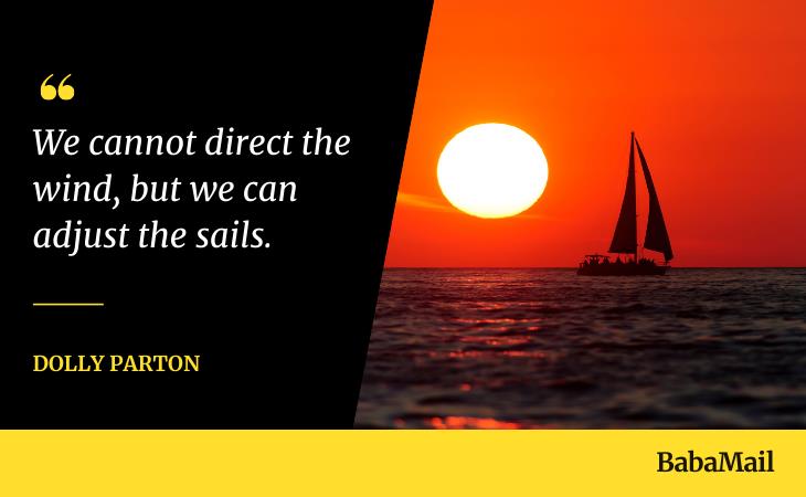 Self-Care Quotes, sails