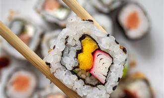 Image and stress test: sushi
