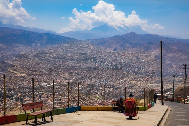 La Paz na Bolivia 