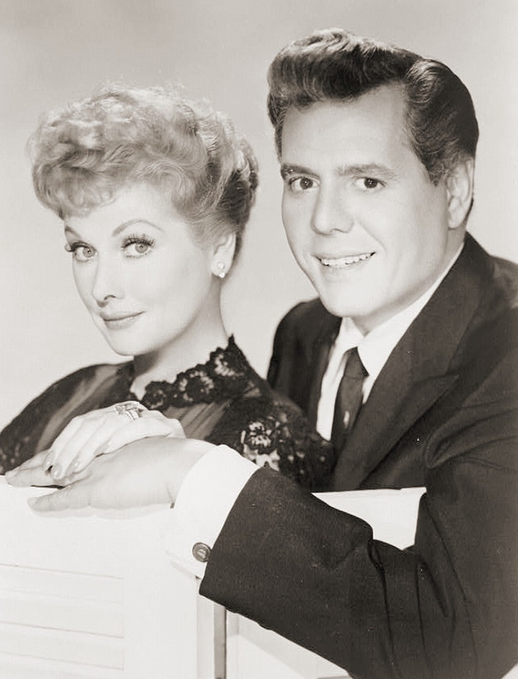 Gestos Românticos Lucille Ball and Desi Arnaz