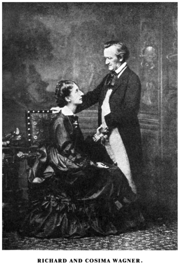 Gestos Românticos Richard Wagner and Cosima Liszt 