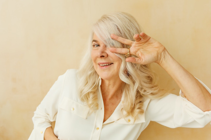 Sauna vs Steam Room happy senior woman