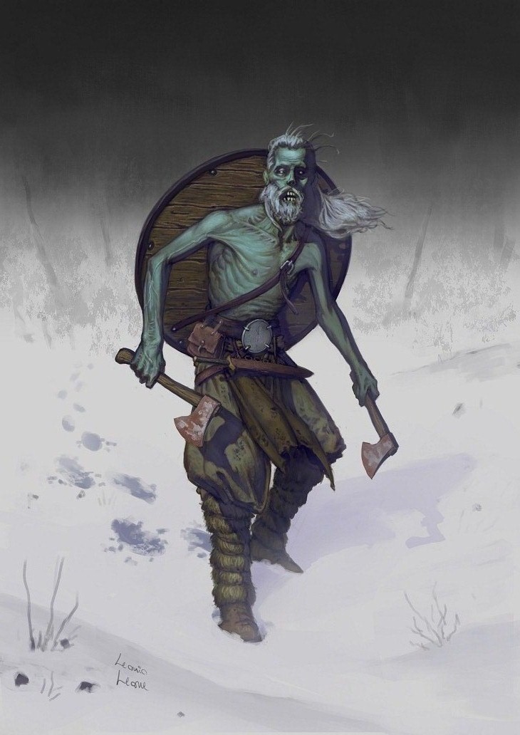 Norse Mythology Creatures, Draugr