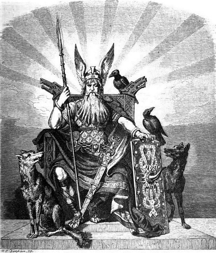 Norse Mythology Creatures, Huginn and Muninn