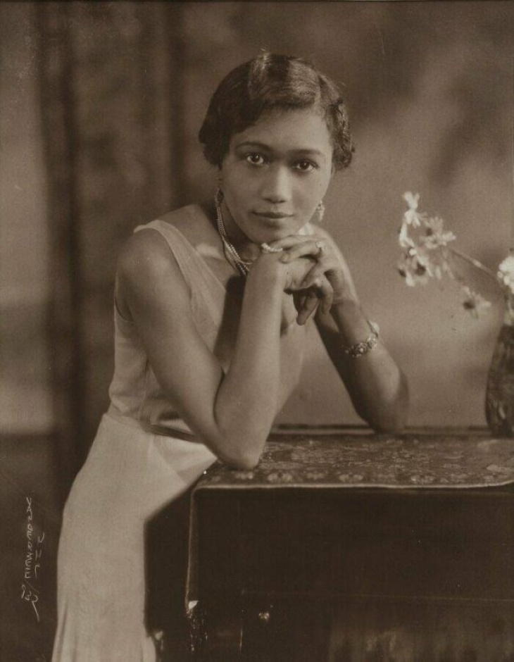 Historical Photos "Portrait Of A Woman 1932 By James Van Der Zee"