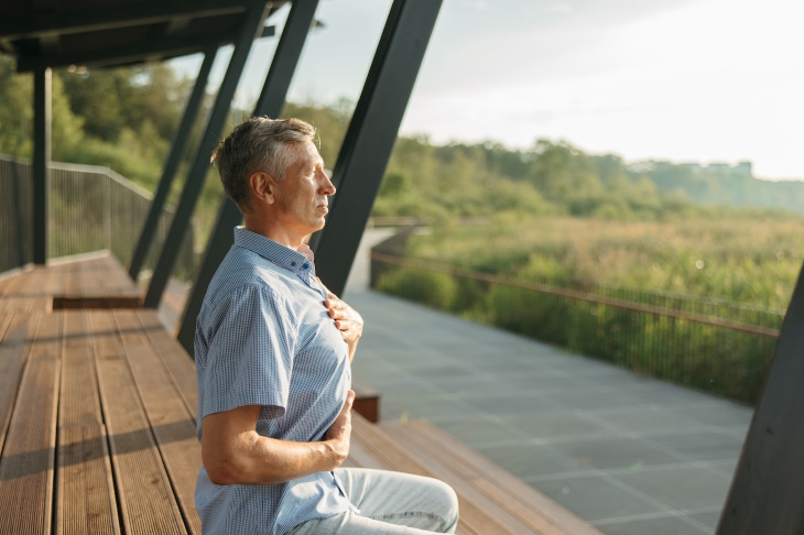 Memory Tips by Dr. Richard Restak man meditating