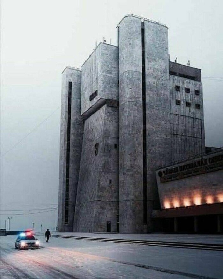 Brutalist Structures, Chuvash State Opera and Ballet Theater
