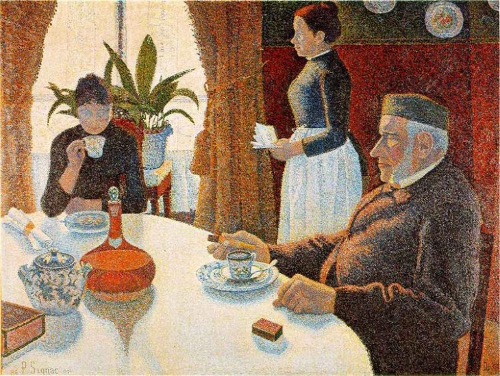 Paul Signac The Dining Room (c.1886-1887)
