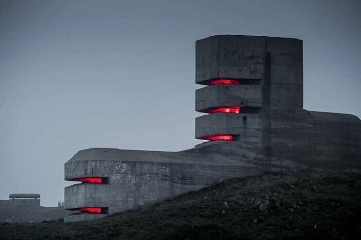 Brutalist Structures, WW2 German Observation Tower