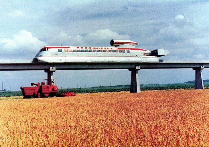 Unusual Trains, Jean Bertin's Aero Carriage
