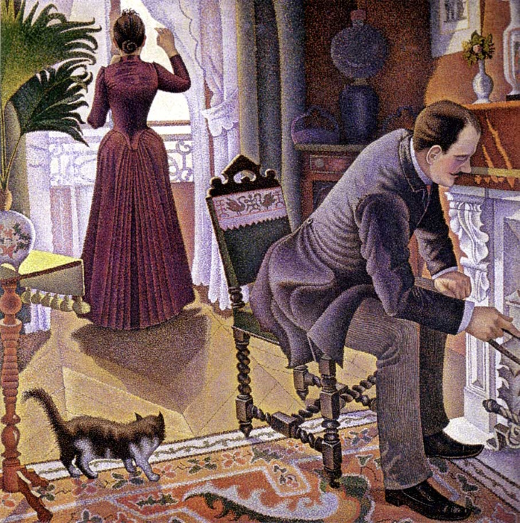 Paul Signac Sunday (c. 1888-1890)