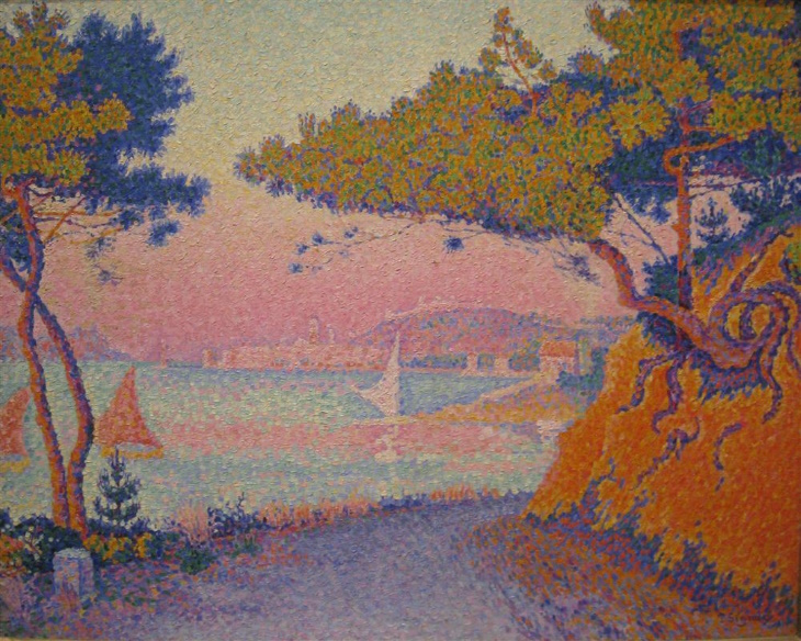 Paul Signac Golfe Juan (1896)