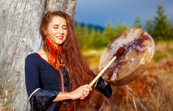 Natural musical instruments, rame Drum