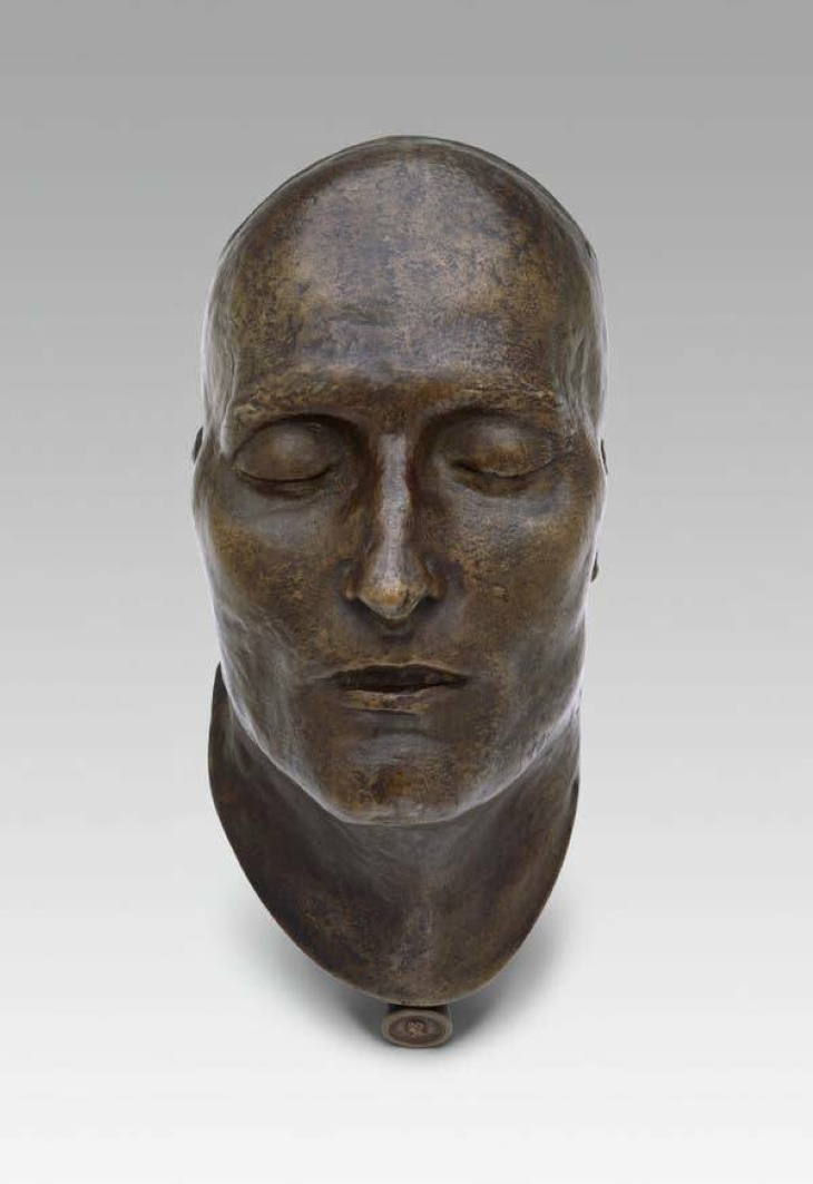 Photos From History and Beyond death mask made of Napoleon Bonaparte's face