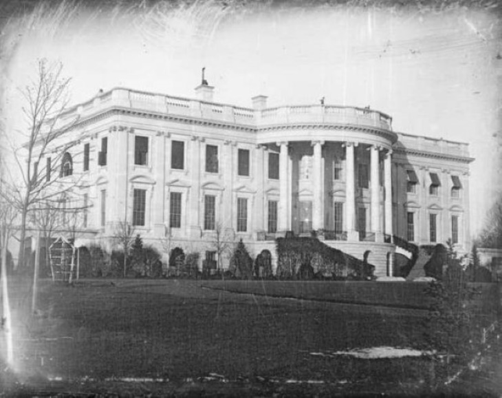 Photos From History and Beyond oldest picture of the White House 1846
