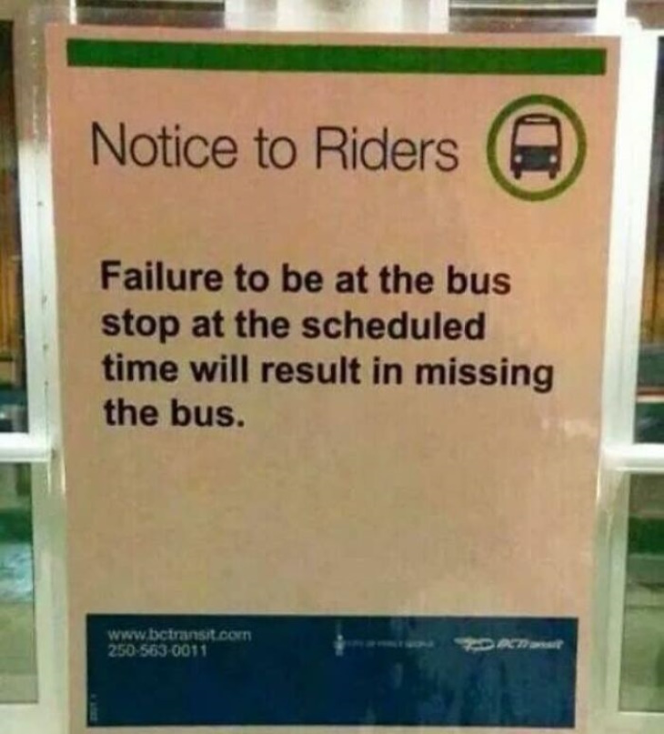 Hilarious Signs bus