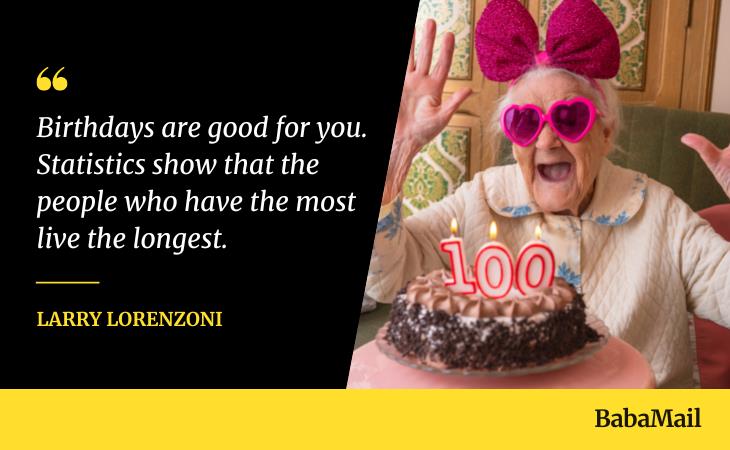 funny birthday quotes, celebration old woman