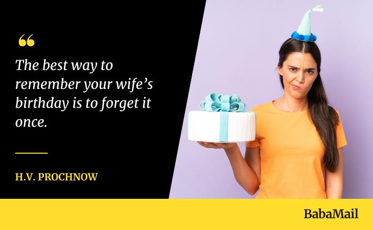 funny birthday quotes, wife