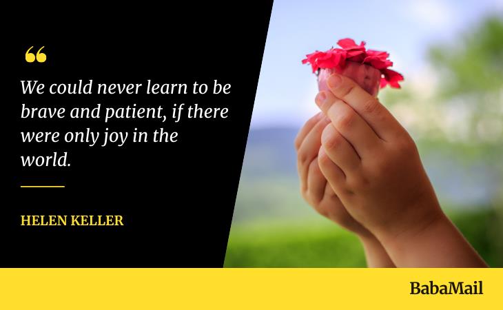 Inspirational Quotes for Patience, joy