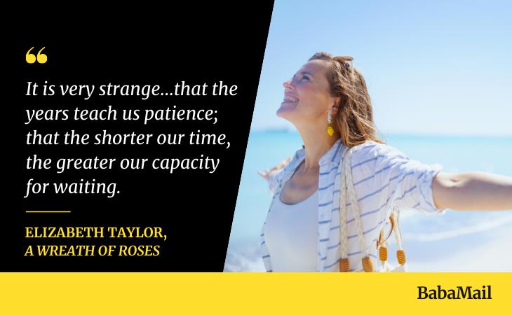 Inspirational Quotes for Patience, happiness