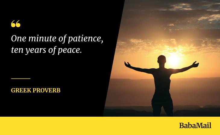 Inspirational Quotes for Patience, peace