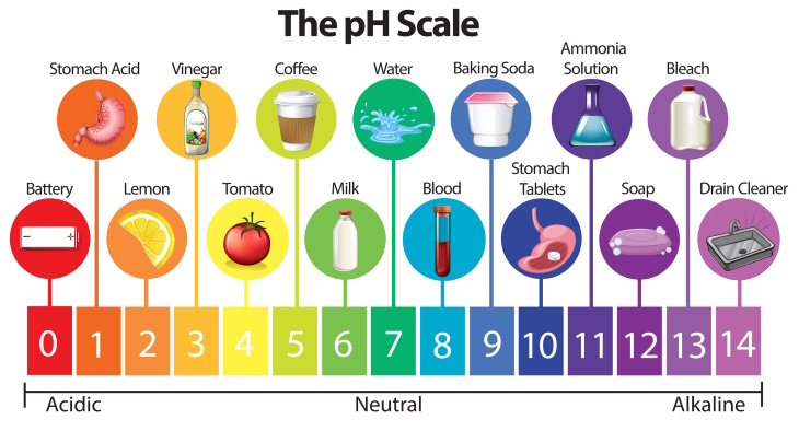 Coffee with Milk pH scale