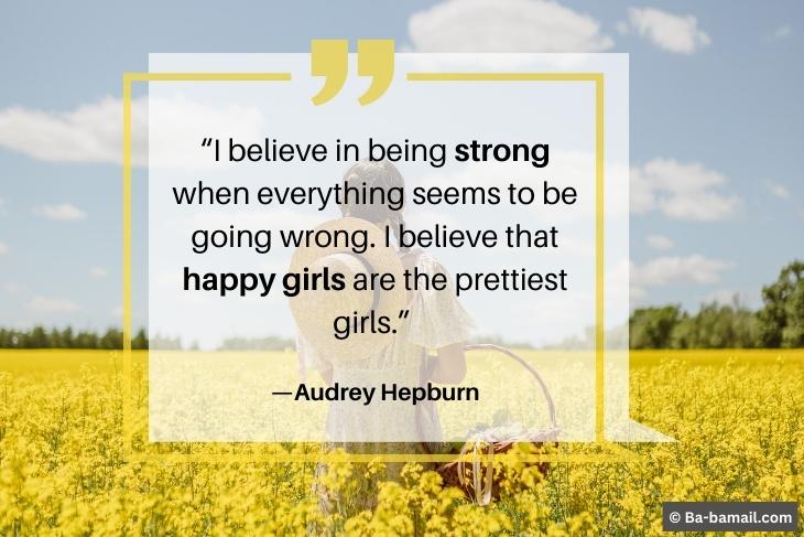 Women’s Month Quotes Audrey Hepburn