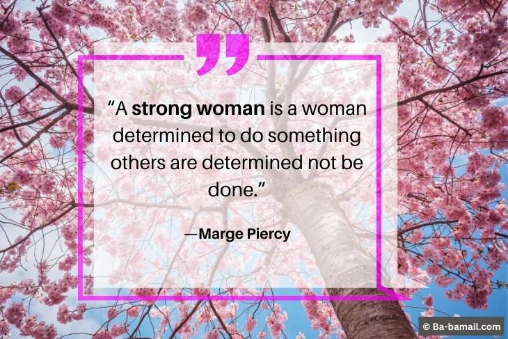 Women’s Month Quotes Marge Piercy