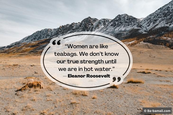 Women’s Month Quotes Eleanor Roosevelt