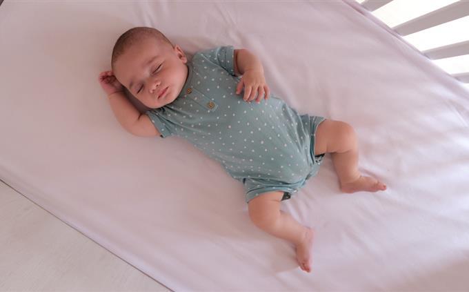 What your sleeping habits reveal about your future: A sleeping baby