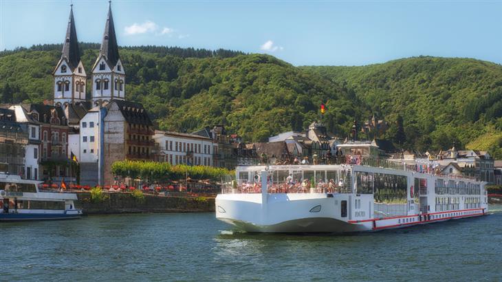 Cruise on the Rhine River, Germany