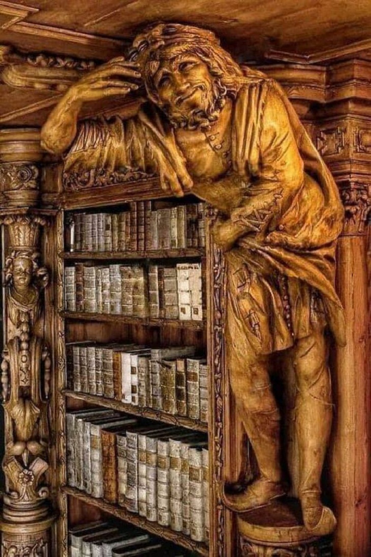 Ancient Creations, bookshelf