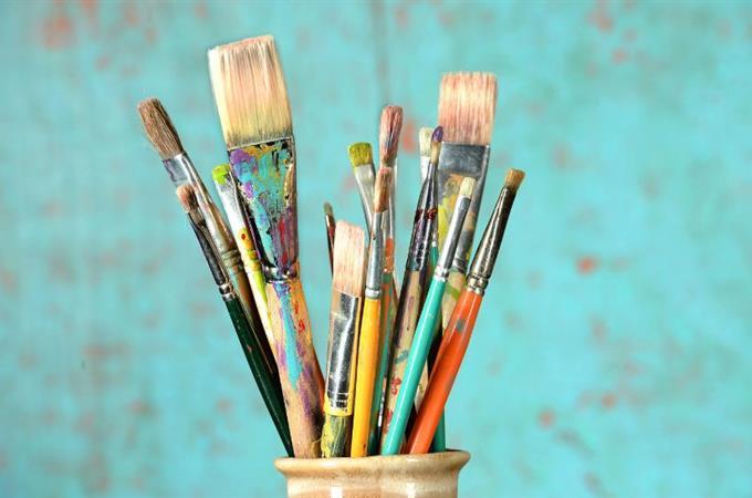 Artwork memory test: brushes