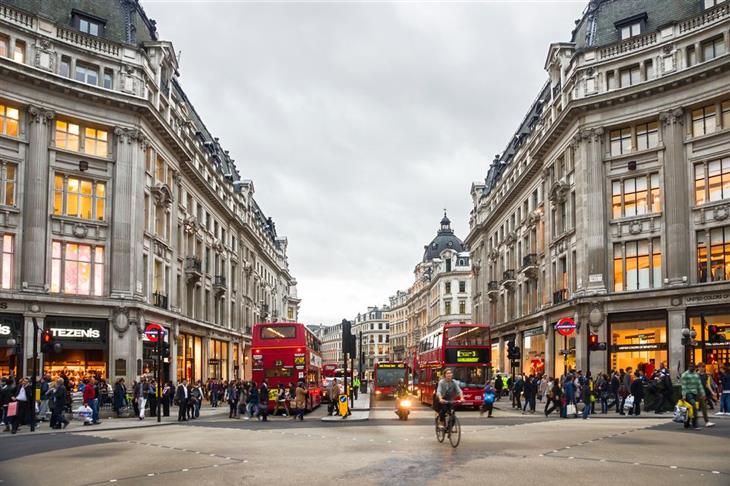 Oxford Street - London, England