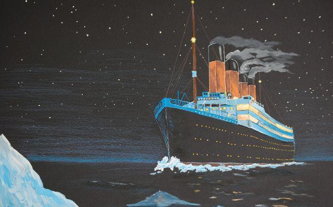 What is your level of general knowledge: drawing of the Titanic