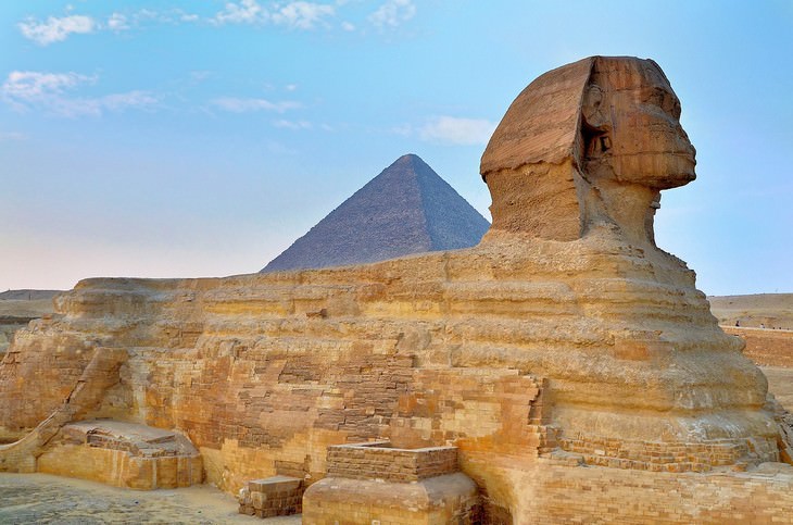 פסלי חיות מפורסמים מסביב לעולם: הספינקס הגדול של גיזה