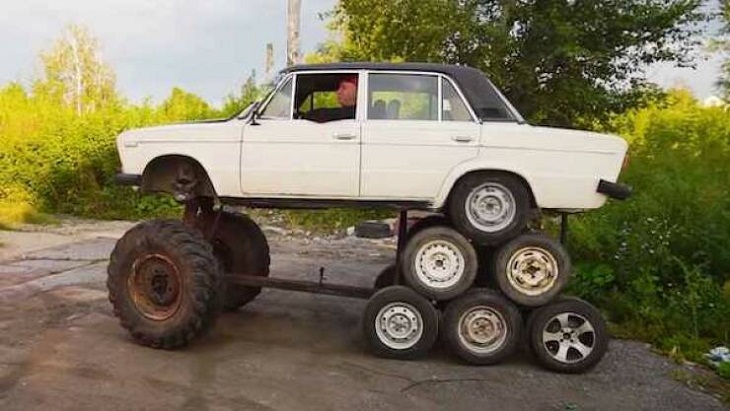 Strangest Cars, tires