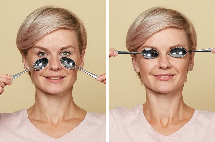 Eliminate the bags under your eyes and reduce puffiness