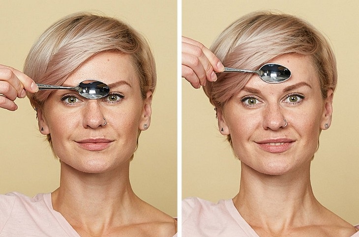 Reduce wrinkles between your eyebrows