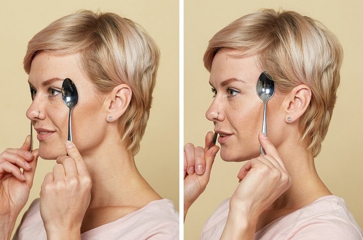Eliminate wrinkles at the sides of the eyes