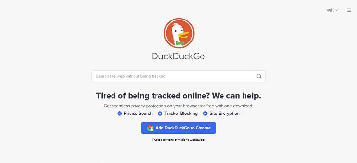 Chrome Alternatives, DuckDuckGo
