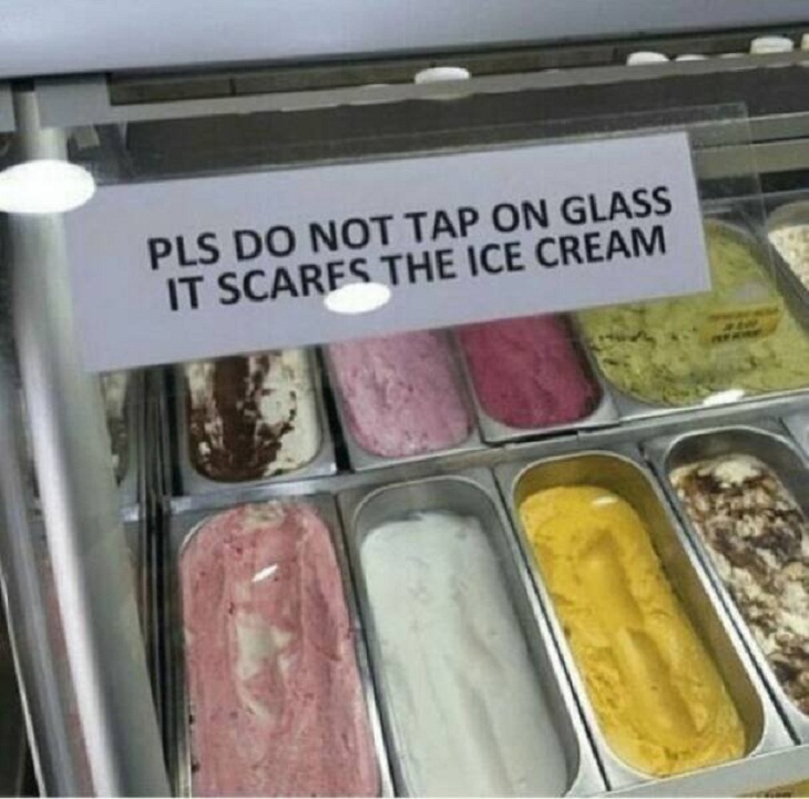 Wackiest Rules,  ice-cream