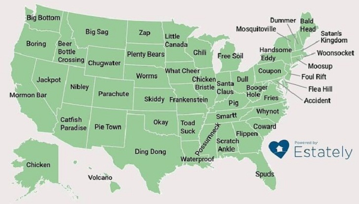 Hilariously Terrible Maps, USA