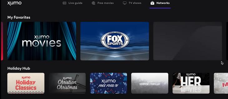 Free and Legal Streaming Sites, XUMO