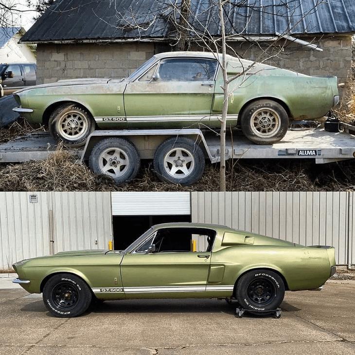 Car Restorations, 1967 Ford Mustang Shelby GT500 